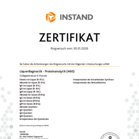 Liquordiagnostik - Proteinanalytik (460)