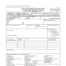 Meldebogen Transfusionsreaktion