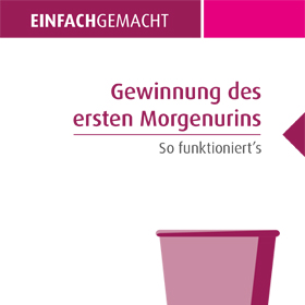 Gewinnung des ersten Morgenurins